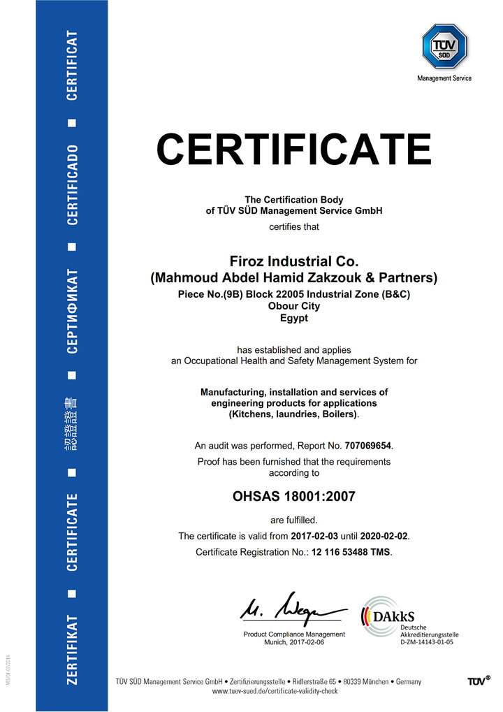 Firoz Group OHSAS-18001_001 Certificate